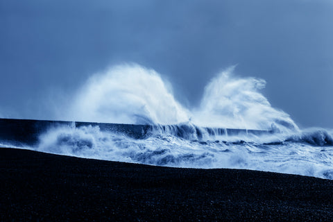 Storm Imogen, Newhaven - East Sussex