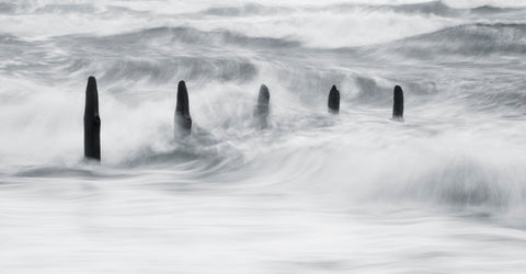 Tormented Sea, B&W